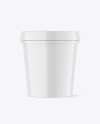 Matte Plastic Cup Mockup