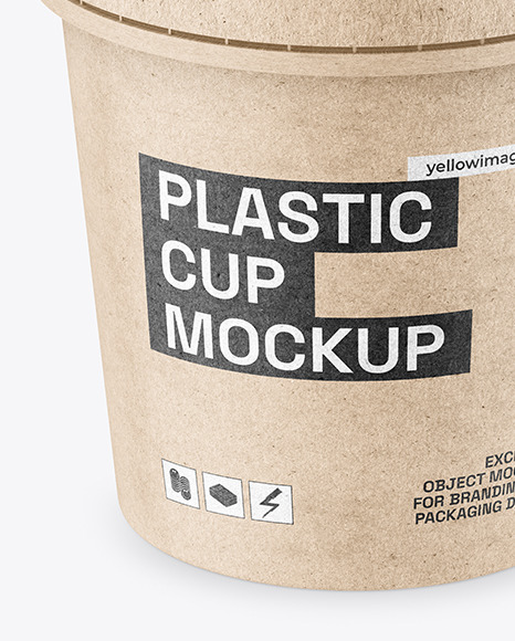 Kraft Paper Cup Mockup