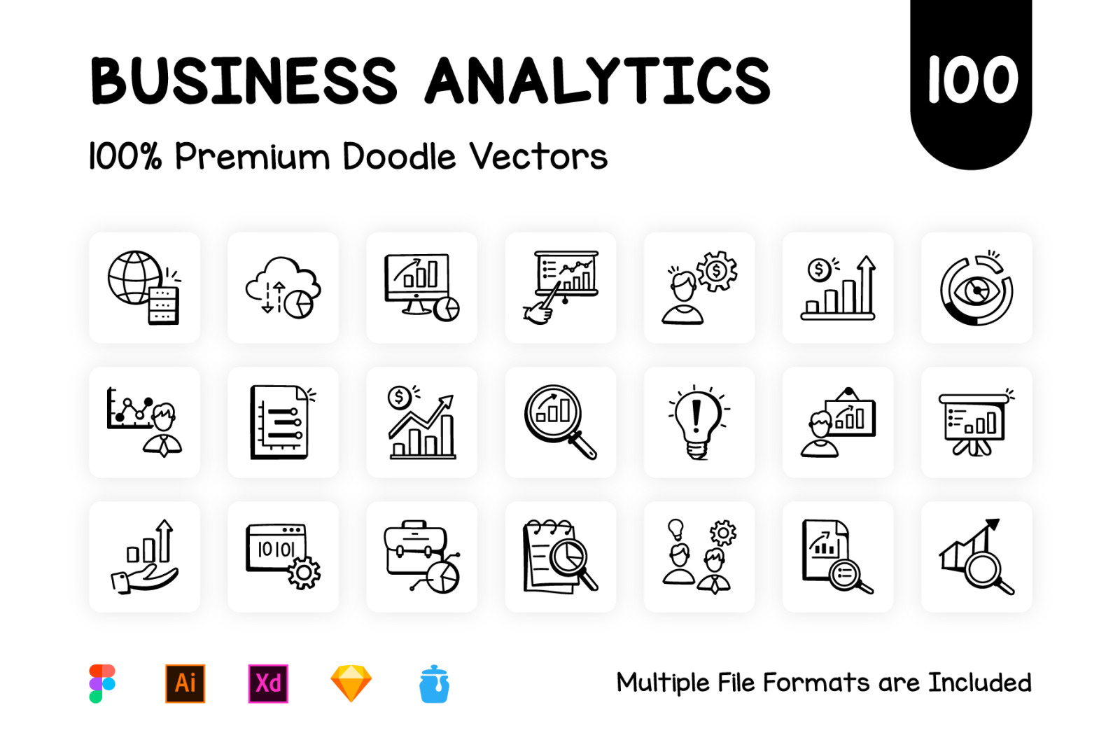 100 Hand Drawn Business Analytics 100 Hand Drawn Business Analytics