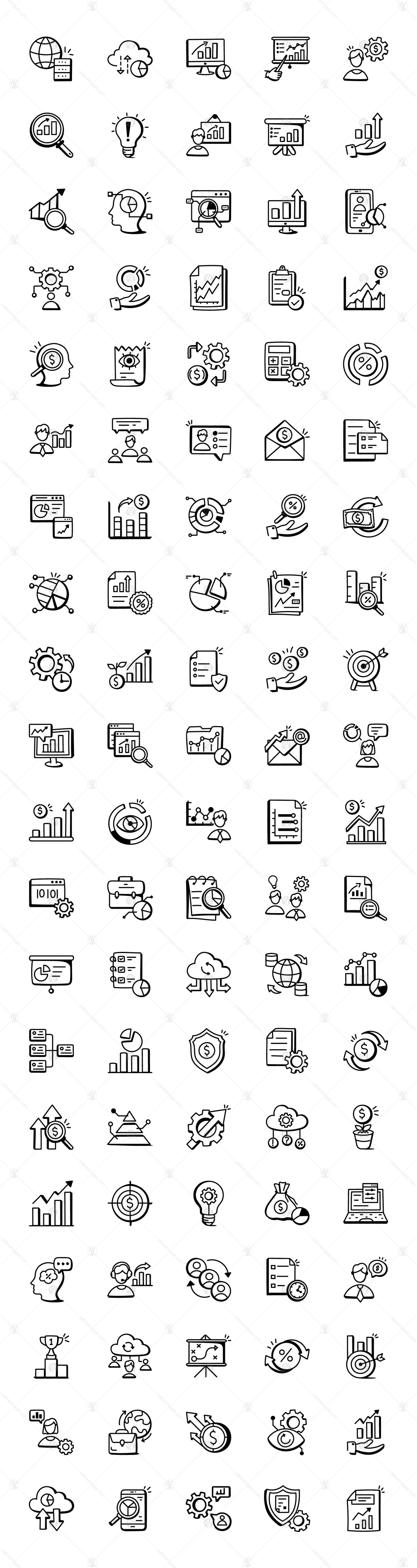 100 Hand Drawn Business Analytics 100 Hand Drawn Business Analytics