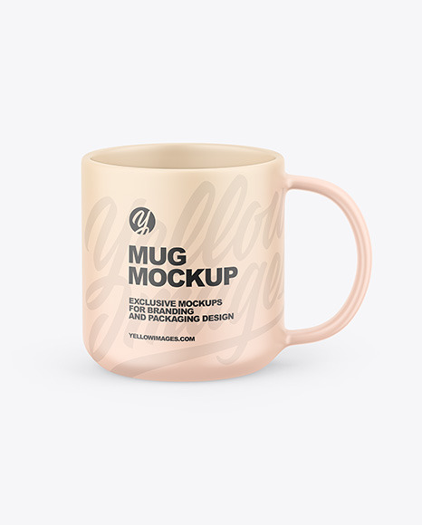 Matte Mug Mockup