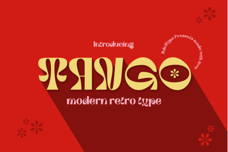 Tango - Display Font - Retro halloween