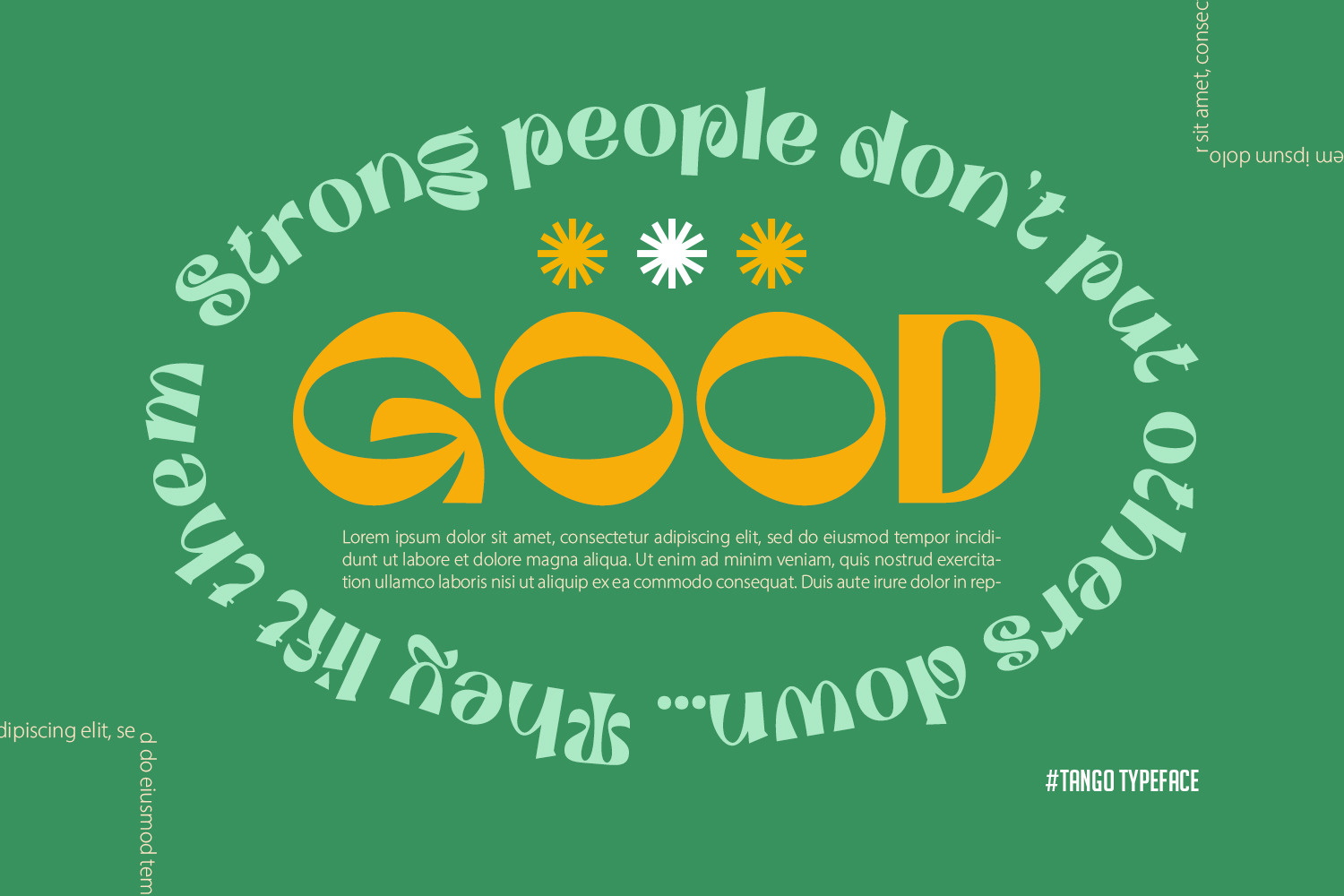 Tango - Display Font Tango - Display Font