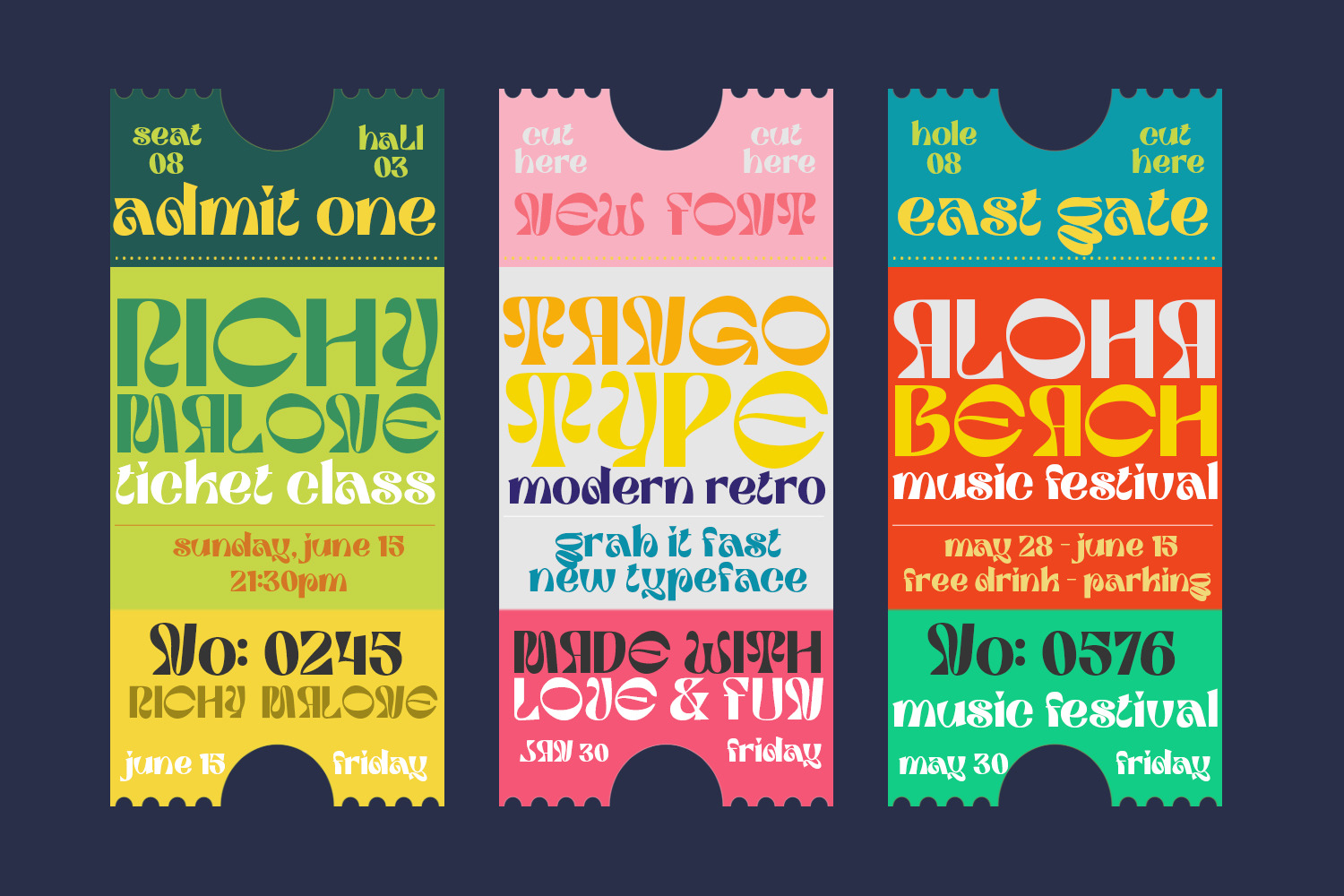 Tango - Display Font Tango - Display Font