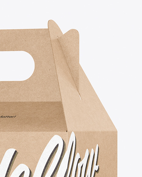 Kraft Box Mockup