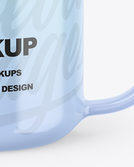 Glossy Mug Mockup