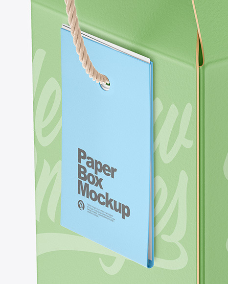 Paper Box mockup