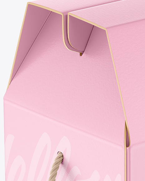 Paper Box Mockup