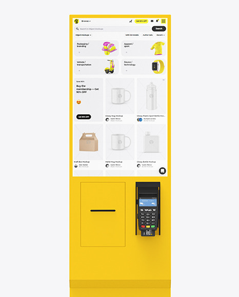 Payment Terminal Mockup