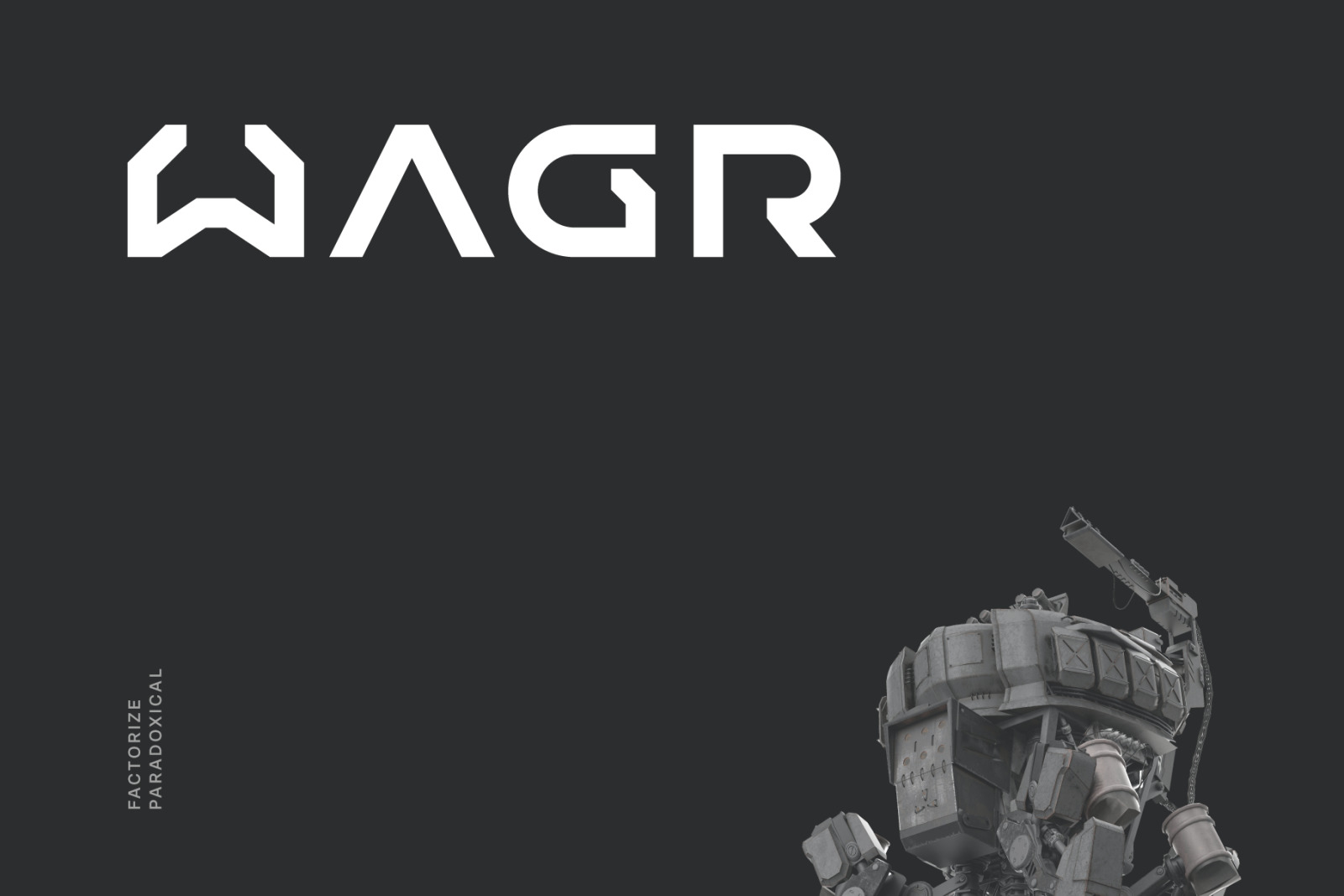 Wagr Futuristic Tech Font