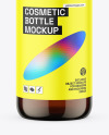 Amber Spray Bottle Mockup