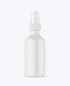 Matte Spray Bottle Mockup