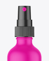 Matte Spray Bottle Mockup