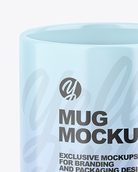 Glossy Mug Mockup