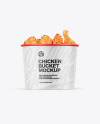 Matte Bucket W/ Chicken Mockup