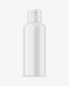 Glossy Plastic Bottle Mockup