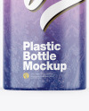 Glossy Plastic Bottle Mockup