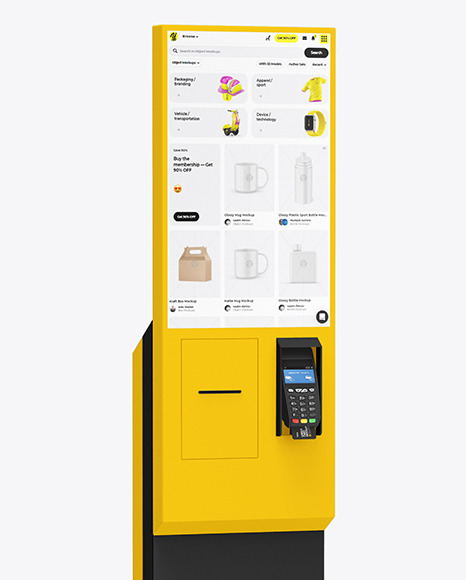 Payment Terminal Mockup