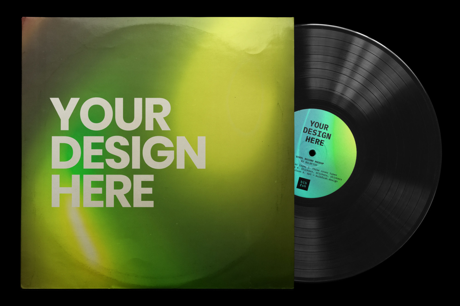 Vinyl Record Mockup Vinyl Record Mockup