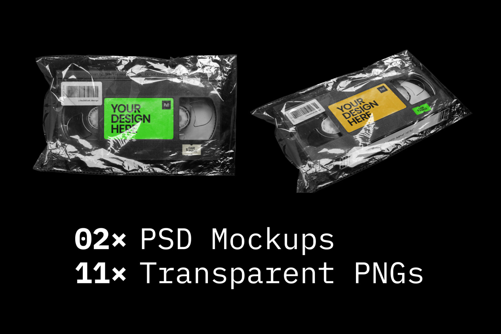 VHS Cassette Mockup VHS Cassette Mockup