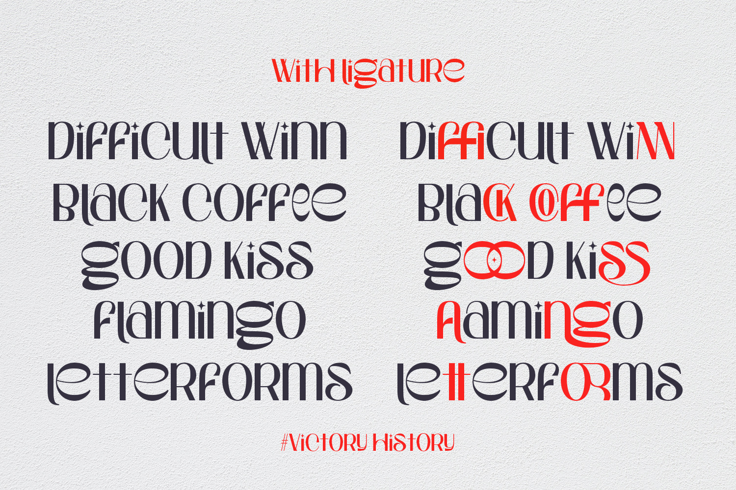Victory History - Modern Sans Victory History - Modern Sans