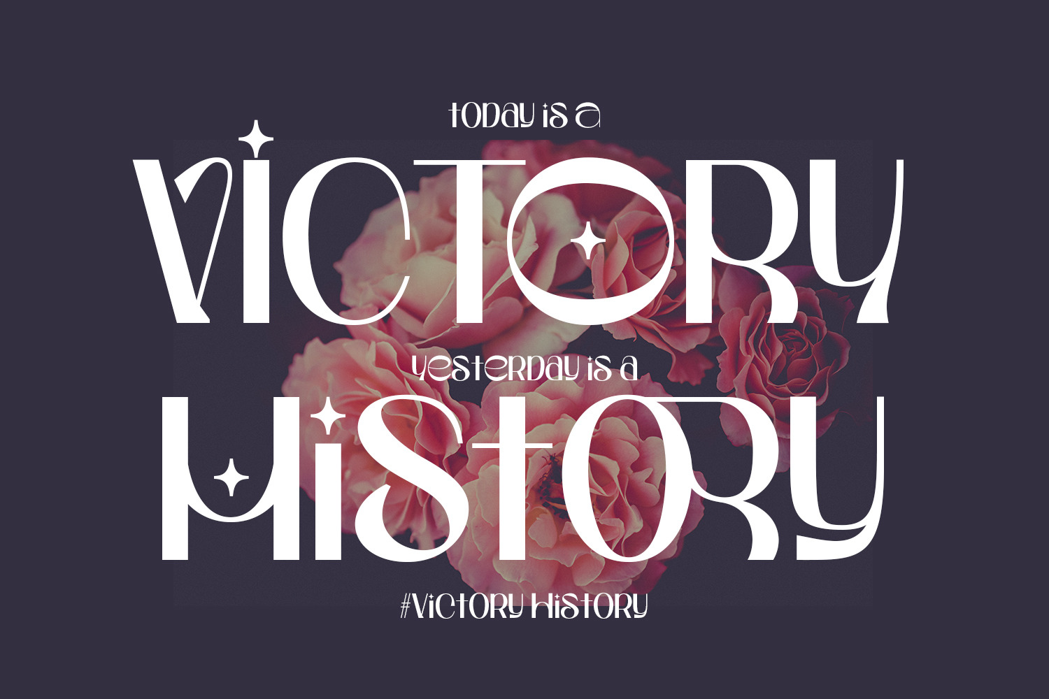 Victory History - Modern Sans