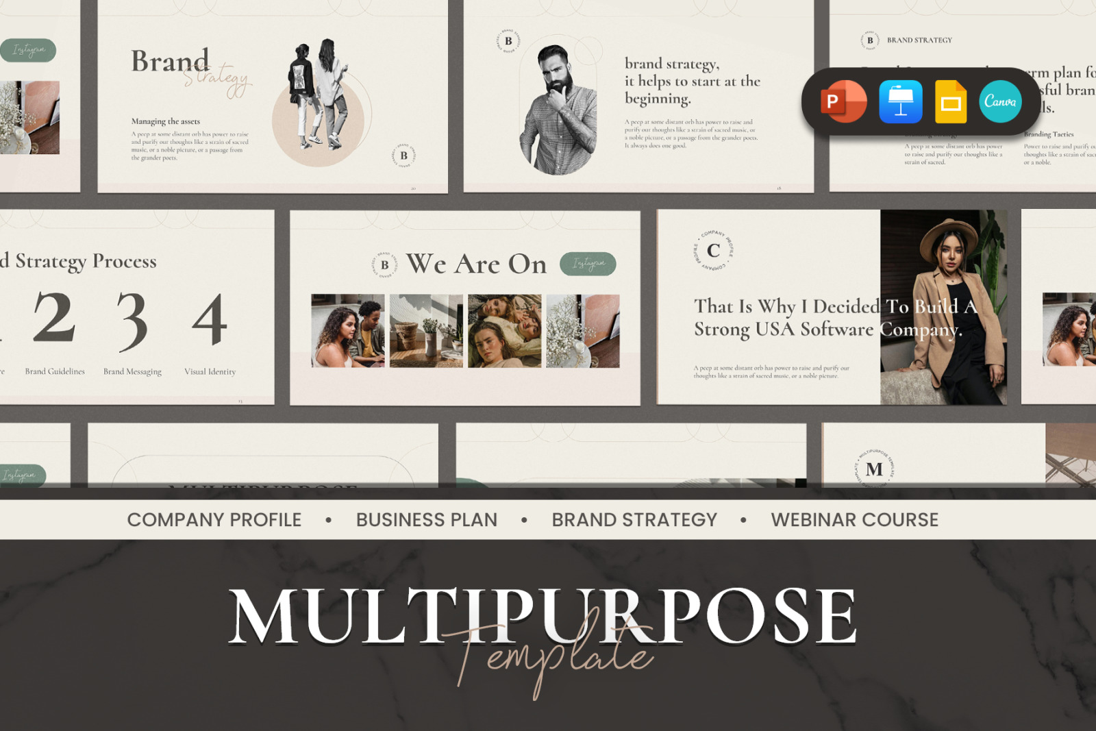 Multipurpose Presentation - Animated Template