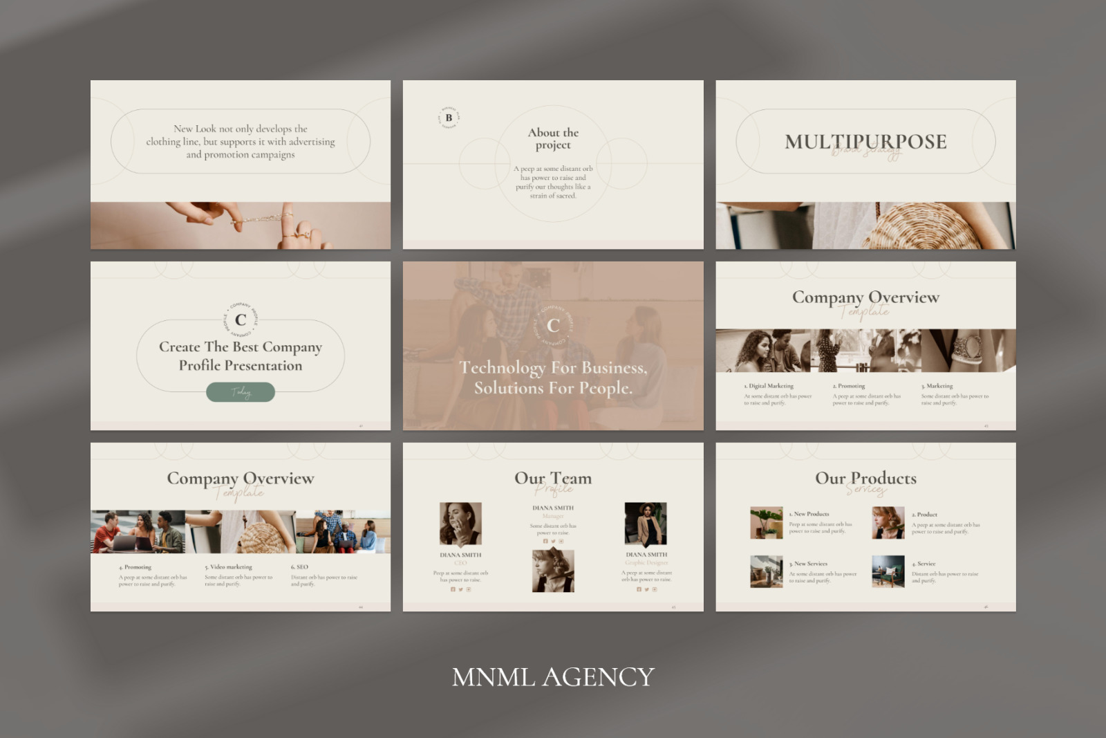 Multipurpose Presentation - Animated Template Multipurpose Presentation - Animated Template