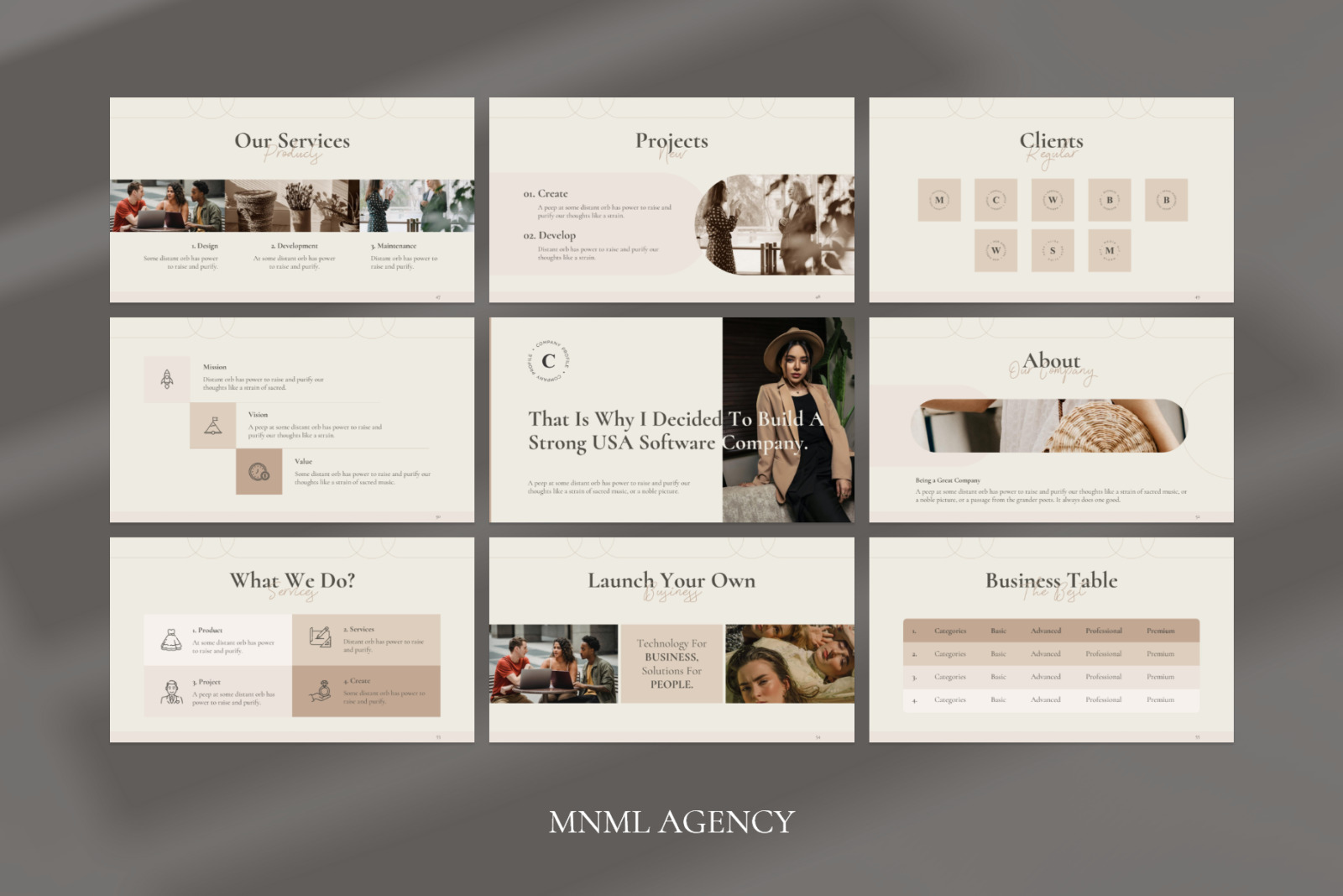 Multipurpose Presentation - Animated Template