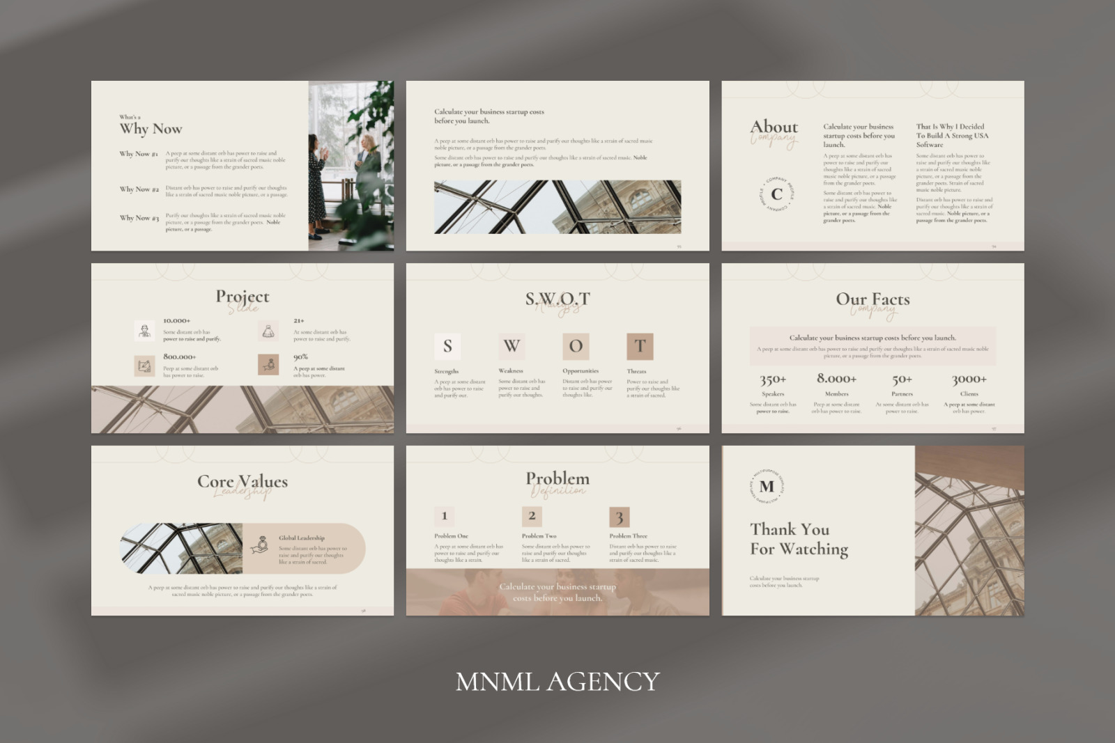 Multipurpose Presentation - Animated Template