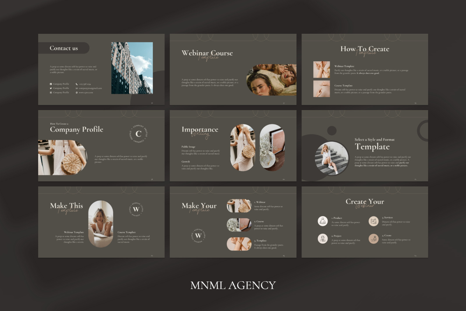 Multipurpose Presentation - Animated Template