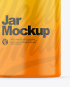 Glossy Jar Mockup