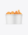 Matte Bucket W/ Chicken Mockup