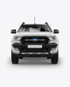 Pickup Truck Mockup - Front View