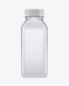 Clear Plastic Bottle Mockup