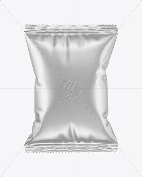 Matte Metallic Snack Pack Mockup