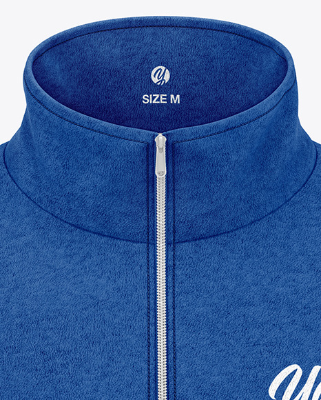 Men's Fleece Jacket Mockup