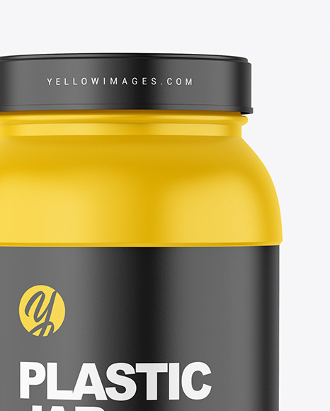Matte Jar Mockup