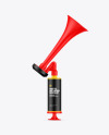 Matte Air Horn Pump Mockup