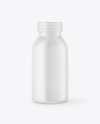 250ml Matte Plastic Yogurt Bottle Mockup