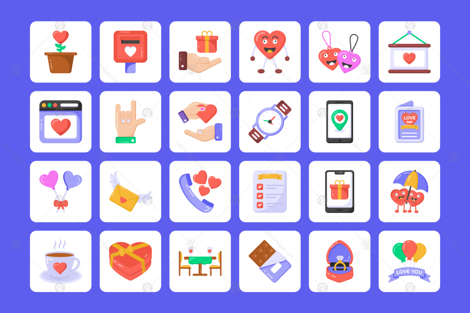 70 Valentine's Day Icons 70 Valentine's Day Icons