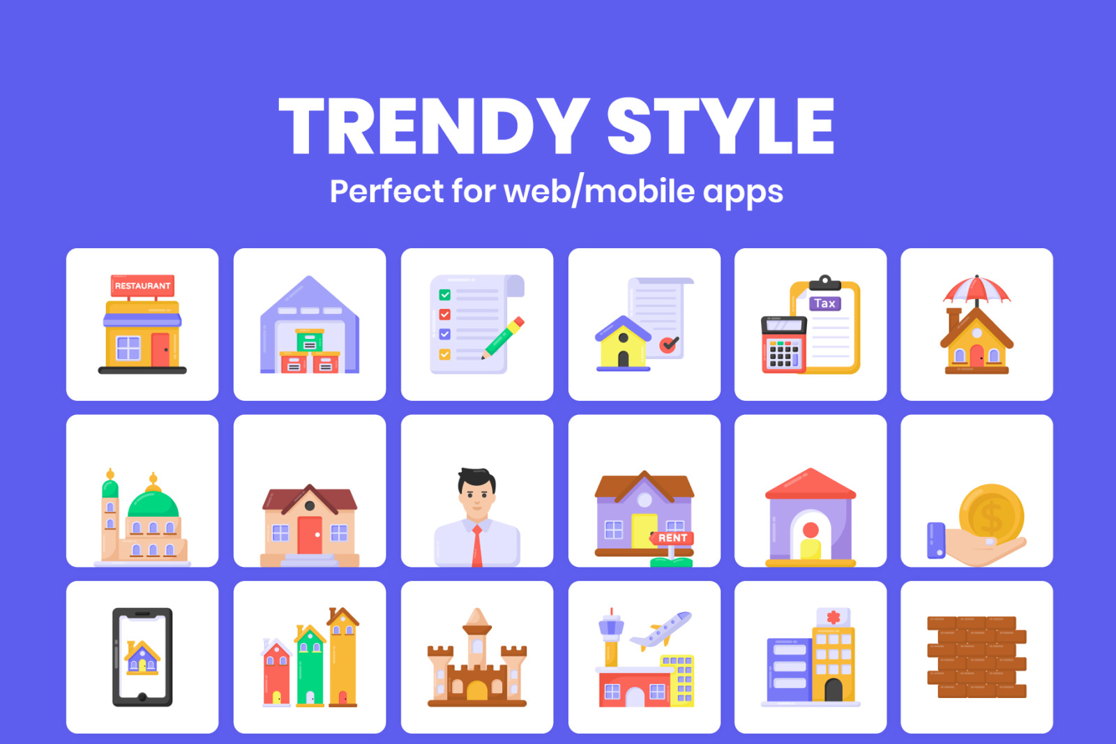 75 Real Estate vectors Icons 75 Real Estate vectors Icons