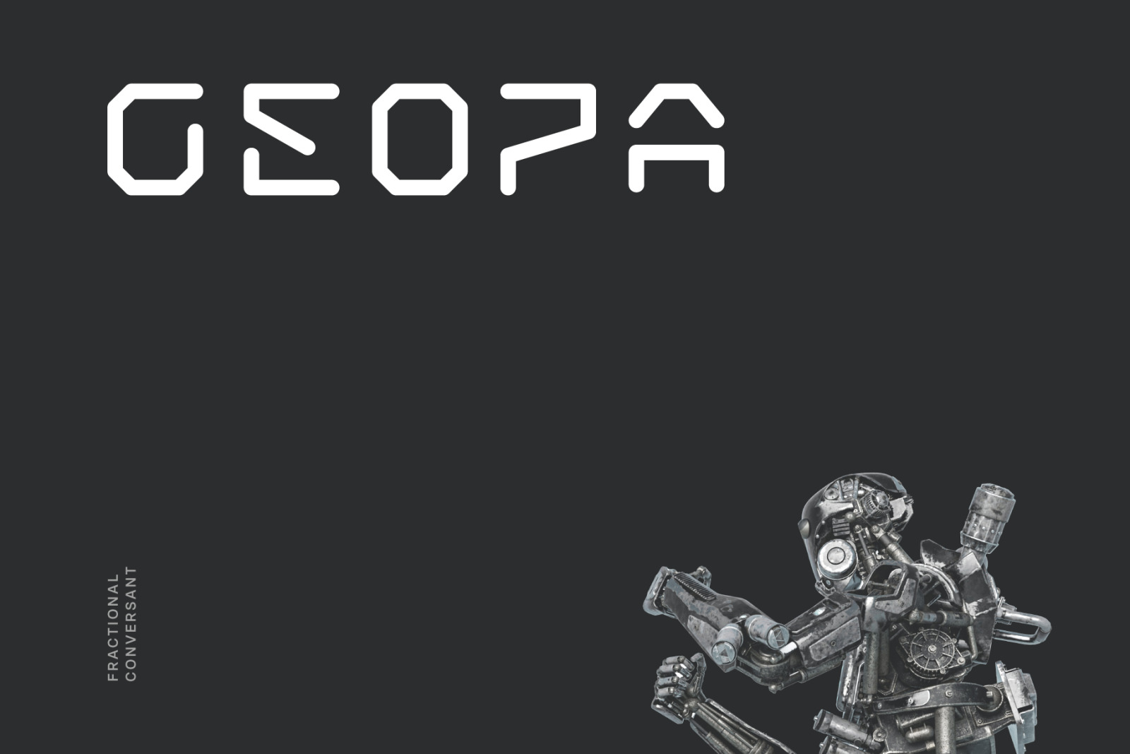 Geopa Futuristic Tech Font Geopa Futuristic Tech Font