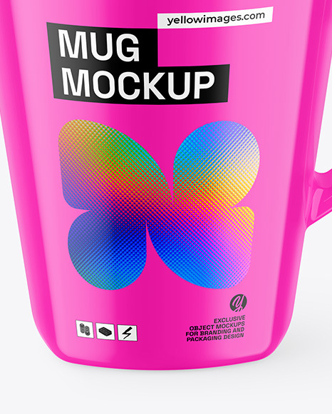 Glossy Cup Mockup