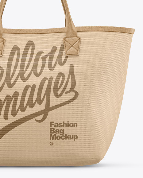 Fashion Shopper Bag Mockup