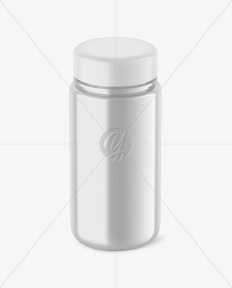 Metallic Jar Mockup