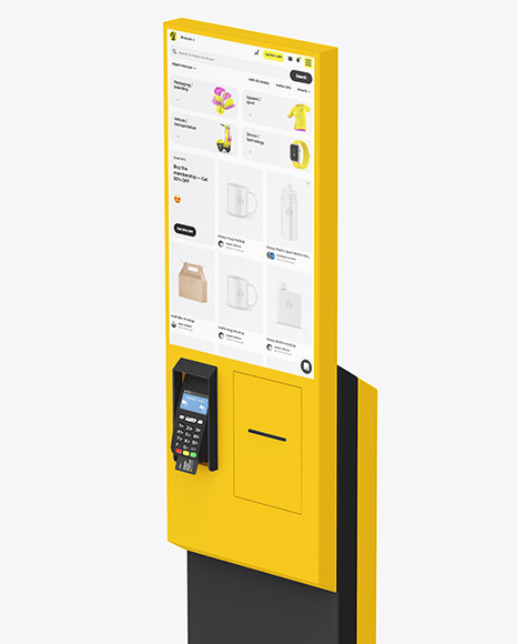 Payment Terminal Mockup