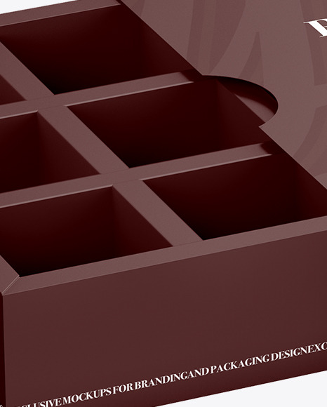Box of Chocolates Mockup