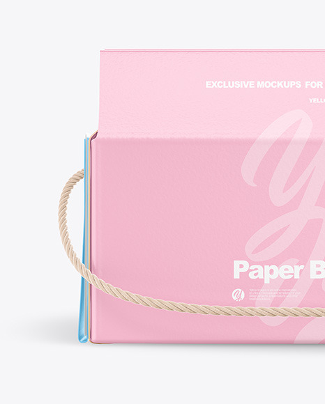 Paper Box Mockup