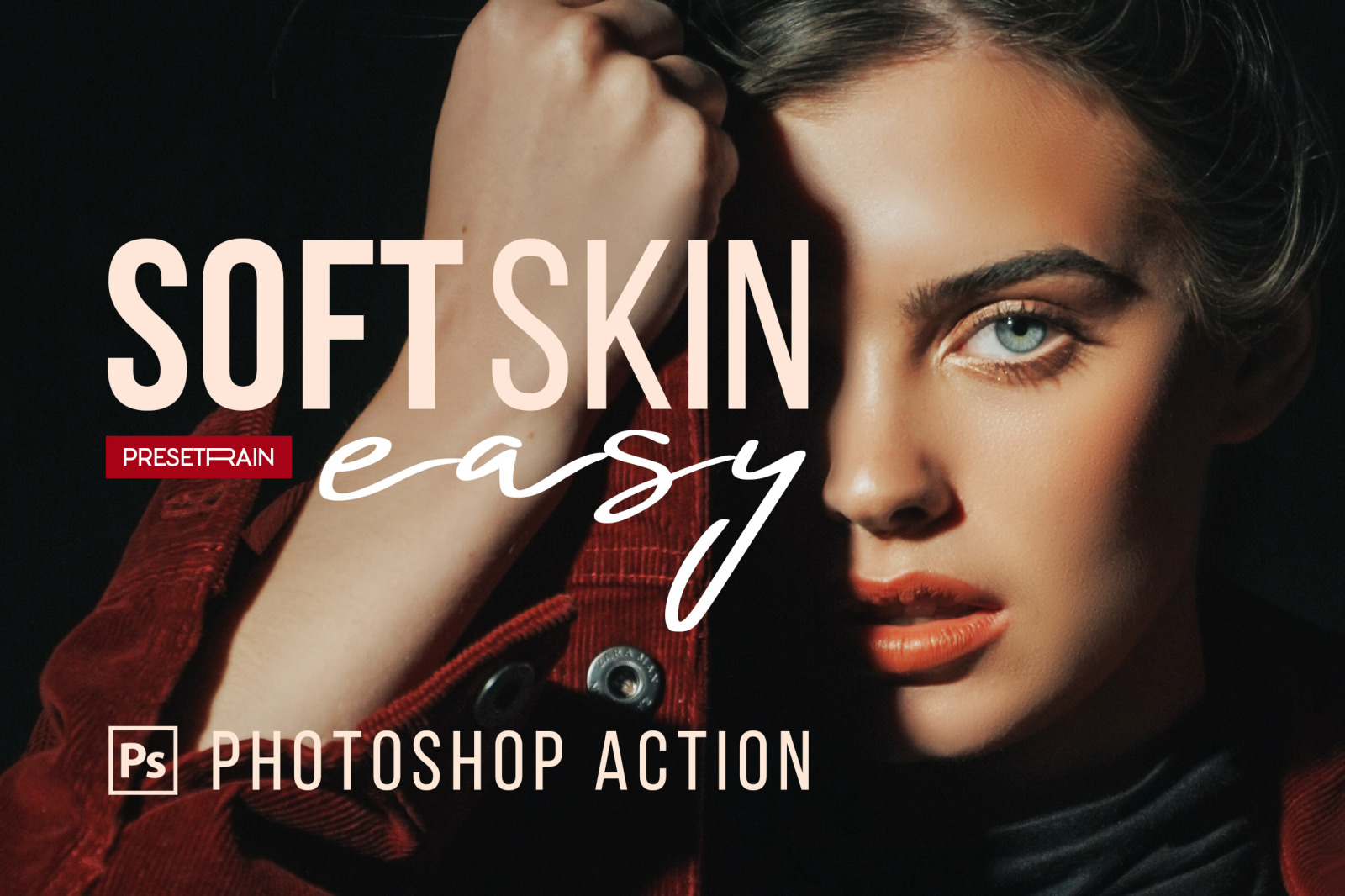 Soft Skin Easy Retouching Photoshop Action